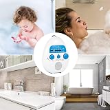 Sarini Waterproof Wireless FM AM Bathroom Shower Radio Portable Battery Digital view 4