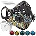 Axsyon Dust Masks with 6 Activated Carbon Filters & 6 Foam Nose Bridges for Protection, Woodworking, Running Cycling, Sports, Gym, Construction
