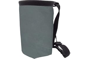 GVRGO Chalk Bag for Rock Climbing - Drawstring Rock Climbing Chalk Bag Bouldering Chalk Bag Bucket for Rock Climbing Gym Weight Lifting Gymnastics Crossfit Outdoor Indoor