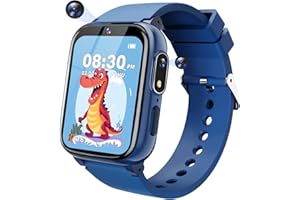 Sueseip Kids Watch for Boys Toys Age 6-8, HD Touchscreen Dual Cameras Smart Watch for Kids Boys Ages 5-7, Kids Toys with 26 Games Learn Card Audio Story for 6 7 8 9 10 Year Old Boys Birthday Gifts
