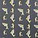 MENDEPOT Fly Fishing Hook And Salmon Necktie With Box Microfiber Jacquard Fish And Hook Pattern tie