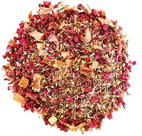 Raspberry Rooibos Tea - Raspberry - Rooibos - Red Tea - 100% Natural - Decaffeinated - Tea - Loose Tea - Loose Leaf Tea - 4oz
