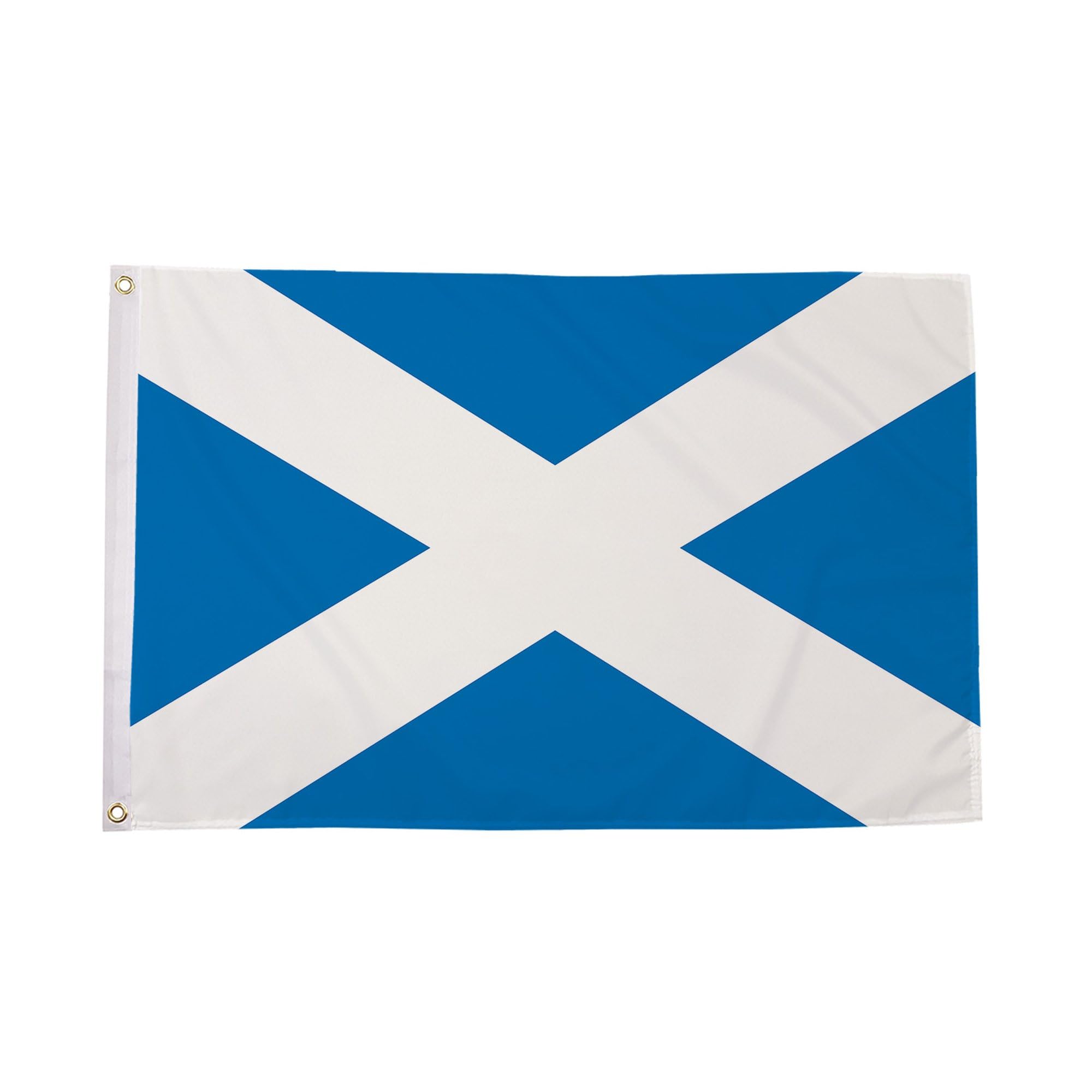 Flagtex Scotland Flag Light Blue 5ft x 3ft (150cm x 90cm) - Saltire Scottish British Home Nation Banner Weather Resistant Polyester for Garden Display & Sporting Events — image 1