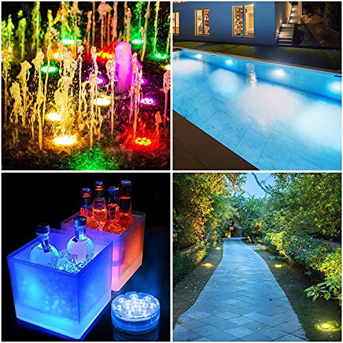 Oralys Submersible LED Pool Lights for Ingroud Pool, 16Colors