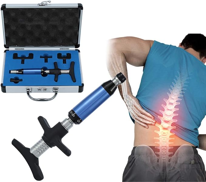 Chiropractic Gun, Spine Correction Gun 6 Levels Manual