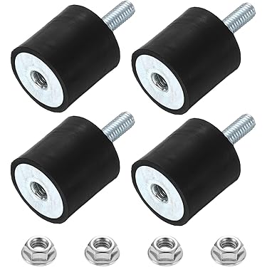 vibration isolators amazon Floor Mount Vibration Isolator, 100% Neoprene, Capacity Range: 15 to 45  lb.: Amazon.com: Industrial & Scientific