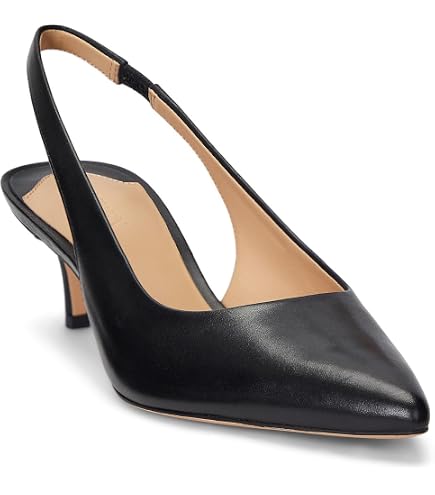 Amazon.com | Lauren Ralph Lauren Women's Lolah Pump,Deep Saddle