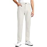 QIUDAOHENG Men's Golf Pants Stretch Waist Circumference Work Casual Travel Long Pants 5-Pocket
