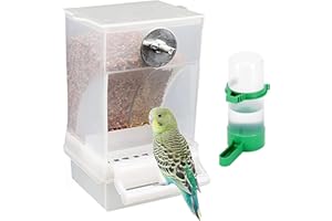 VERTUPET Anti Spill Bird Feeder for Multiple Pets, Polyester Material, No Mess