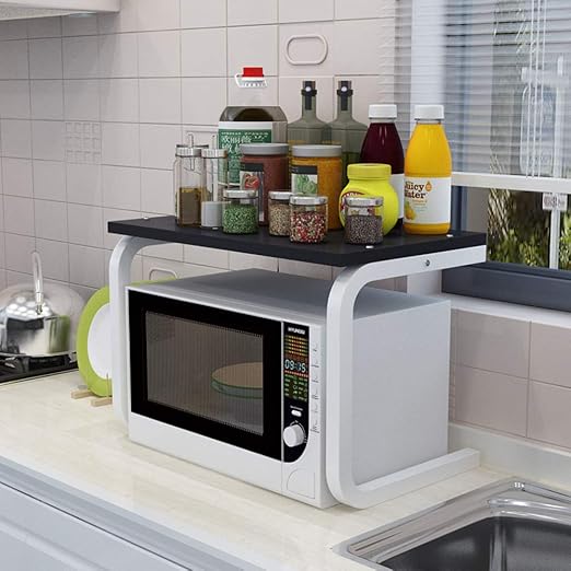 ZXCC Cocinas Estantería Microondas Y Horno, Multiuso Estantería ...