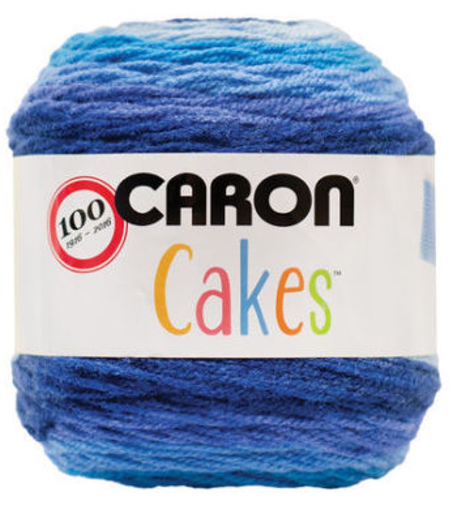 Caron Cakes Self-Striping Yarn ~ Blueberry Cheesecake # 17013 7.1 Oz. Cake By The Each