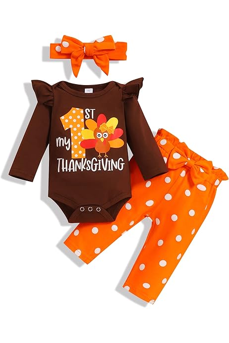 Amazon.com: Newborn Baby Girl Clothes Baby Girl Halloween Outfits Black  Bodysuit Dots Pant With Headband Baby Girl Halloween Outfit 0-3 Months:  Clothing, Shoes & Jewelry
