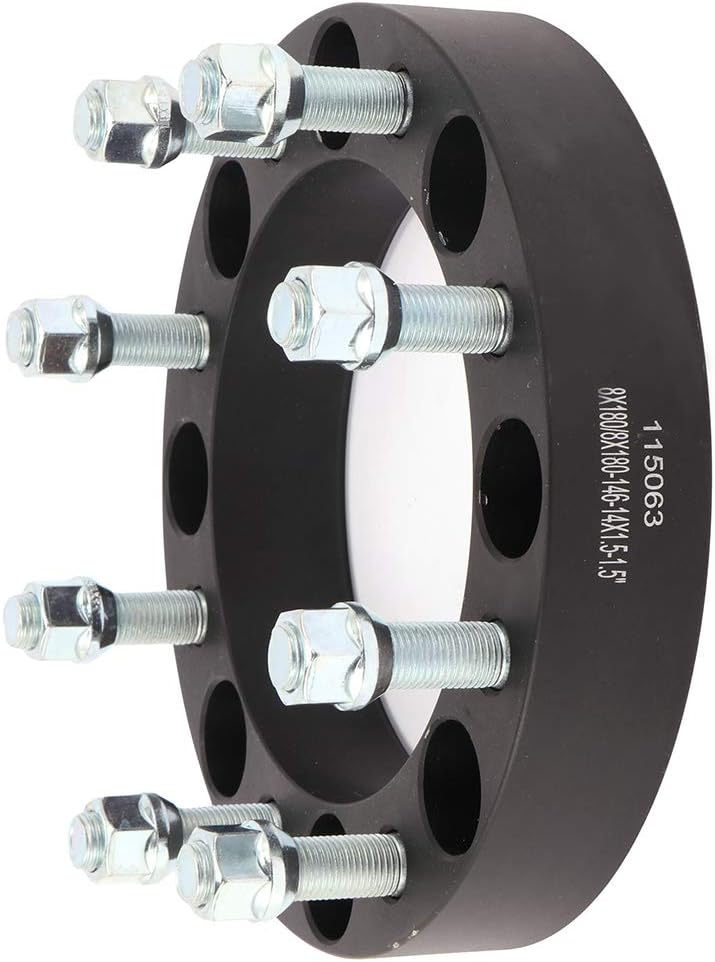 ANGLEWIDE 2X 1.5 Wheel Spacers 8 Lug 8x180 to 8x180 14x1.5 fit for GMC