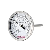 GOATACURA Bimetal Thermometer, Full Stainless