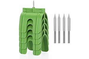 BTSKY 5PCS Drywall Outlet Markers Drywall Electrical Box Locator, No Measuring Needed Drywall Marking Tool for Electrical Out