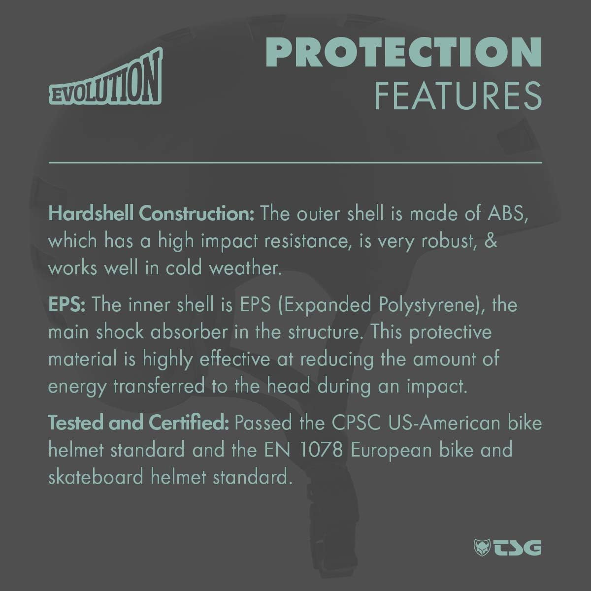 TSG Unisex Evolution Solid Color Helm, Schwarz (satin black), S/M EU 6