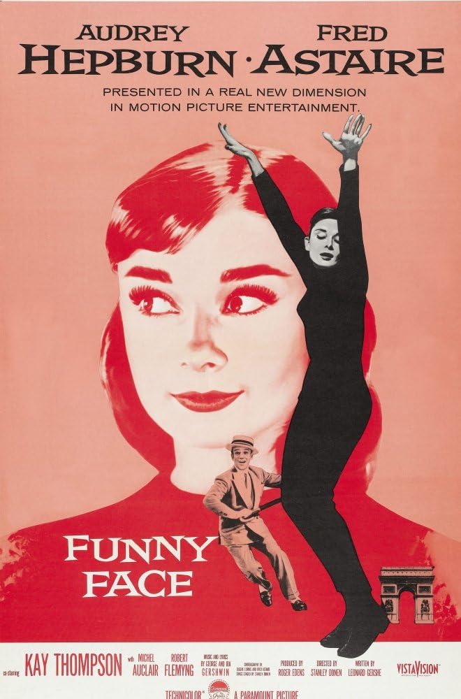 Funny Face Audrey Hepburn Fred Astaire 1957 Poster Art Movie Poster Masterprint (11 x 17)