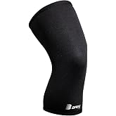 Soft Knee Support (Medium) | Breathable compression sleeve with patella padding for osteoarthritis, PCL LCL sprains, post-op care for men &amp; women (M)