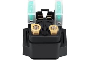 CYLETO Bruin 350 Starter Solenoid Relay for Yamaha ATV Rhino 660 450 Raptor 660 350 Grizzly 350 400 450 660 Big Bear 400 250 Kodiak 400 450 Bruin 250 Wolverine 350 450- YFM350 YFM400 YFM450 YFM660 TTR90 125
