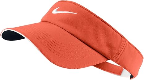 orange nike visor
