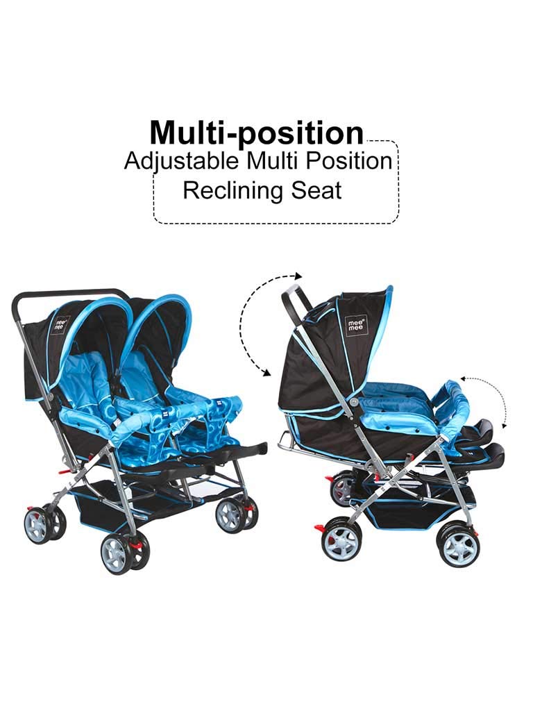 mee mee twin pram