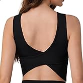 Women's Sports Bra Workout Tank Top High Support Fitness Bra Moisture-Wicking Exercise Top for Yoga, Pilates, Gym Workouts