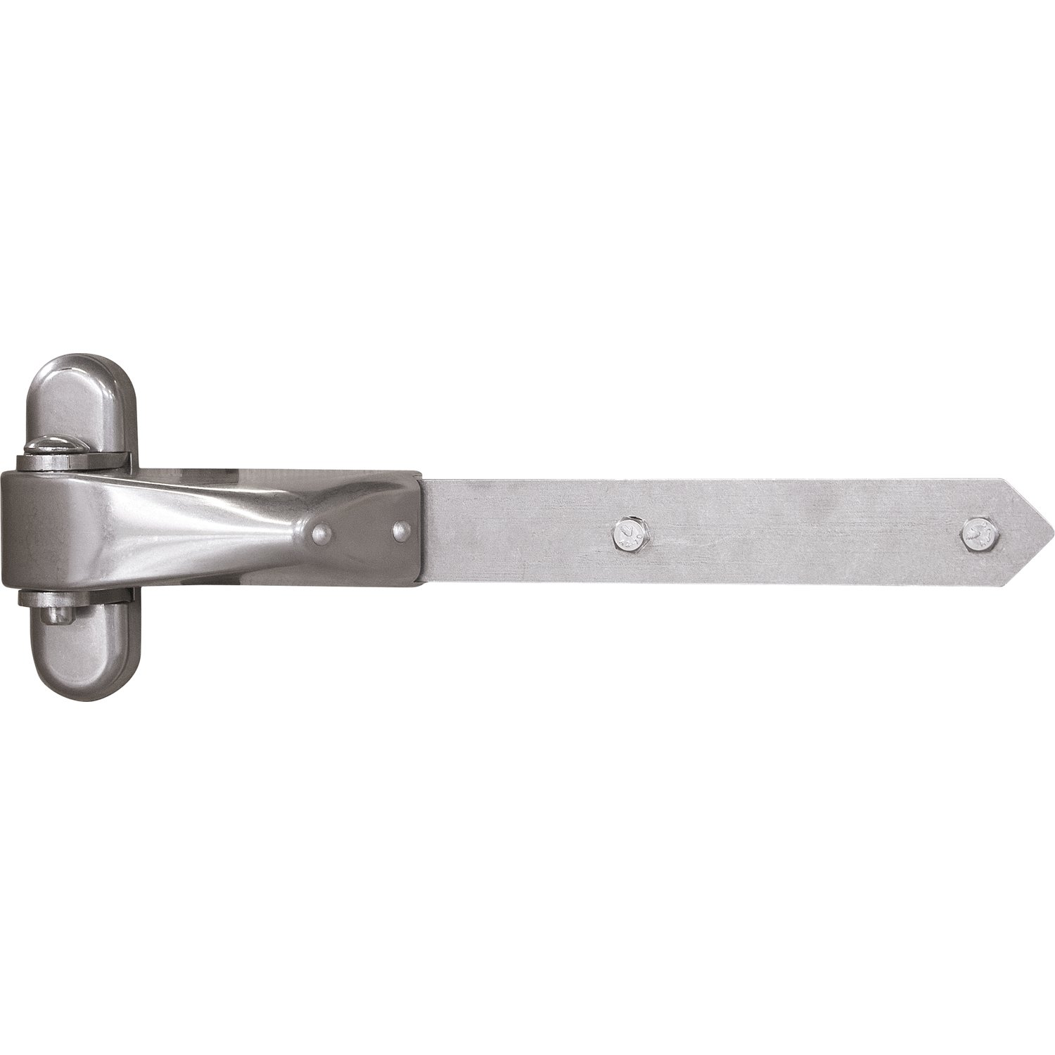 Locinox 4DW-500-A2 Langband, verstellbar, Edelstahl Long Band | Gate Hinge | Anti-Sabotage | Model 500 x 40 mm | Stainless Steel, 4 DW 500 A2