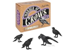 ACCOUTREMENTS Mcphee Archie Murder of Crows Figures | Set of 4, Black