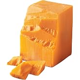 The Wisconsin Cheeseman Aged Sharp Cheddar Cheese Block 1 lb. | Gourmet Wisconsin Cheese Snack, Traditional Flavor, Great Food Gift or Holiday Appetizer Pairing