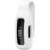 Senter Steel Sheet Silicone Clip for Fitbit Inspire 3,Solid Color Silicone Inspire Accessory Clip,