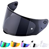 JQF Gear Motorcycle Helmet Visor for Assault/Rapid/Stream Helmet Accessorie | UV Protection,Impact-Resistant,Motorcycle Helmet Visor for Assault/Rapid/Stream/FF328/FF800/FF353/FF320 Helmet Accessories