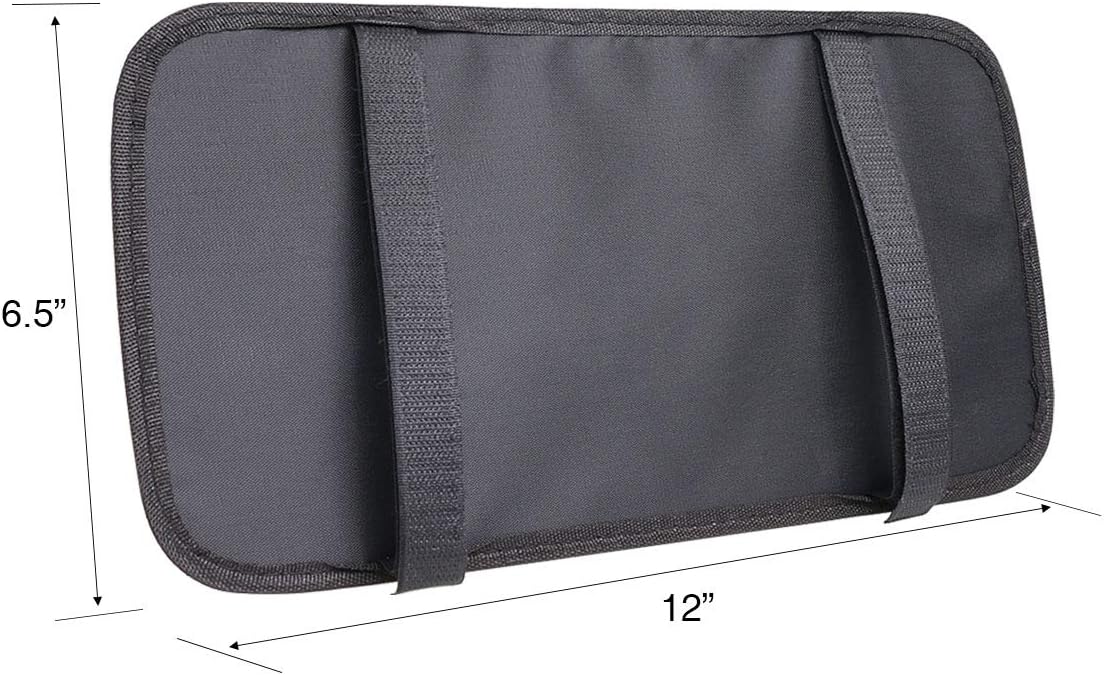 SZAT PRO Car Sun Visor CD Storage Cases Clip Black: Automotive