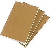 Dotted Notebook Journal, Pocket 3.5 x 5.5 Memo Book - Thick Dot Grid Paper - Total 96 Sheets / 192 Pages