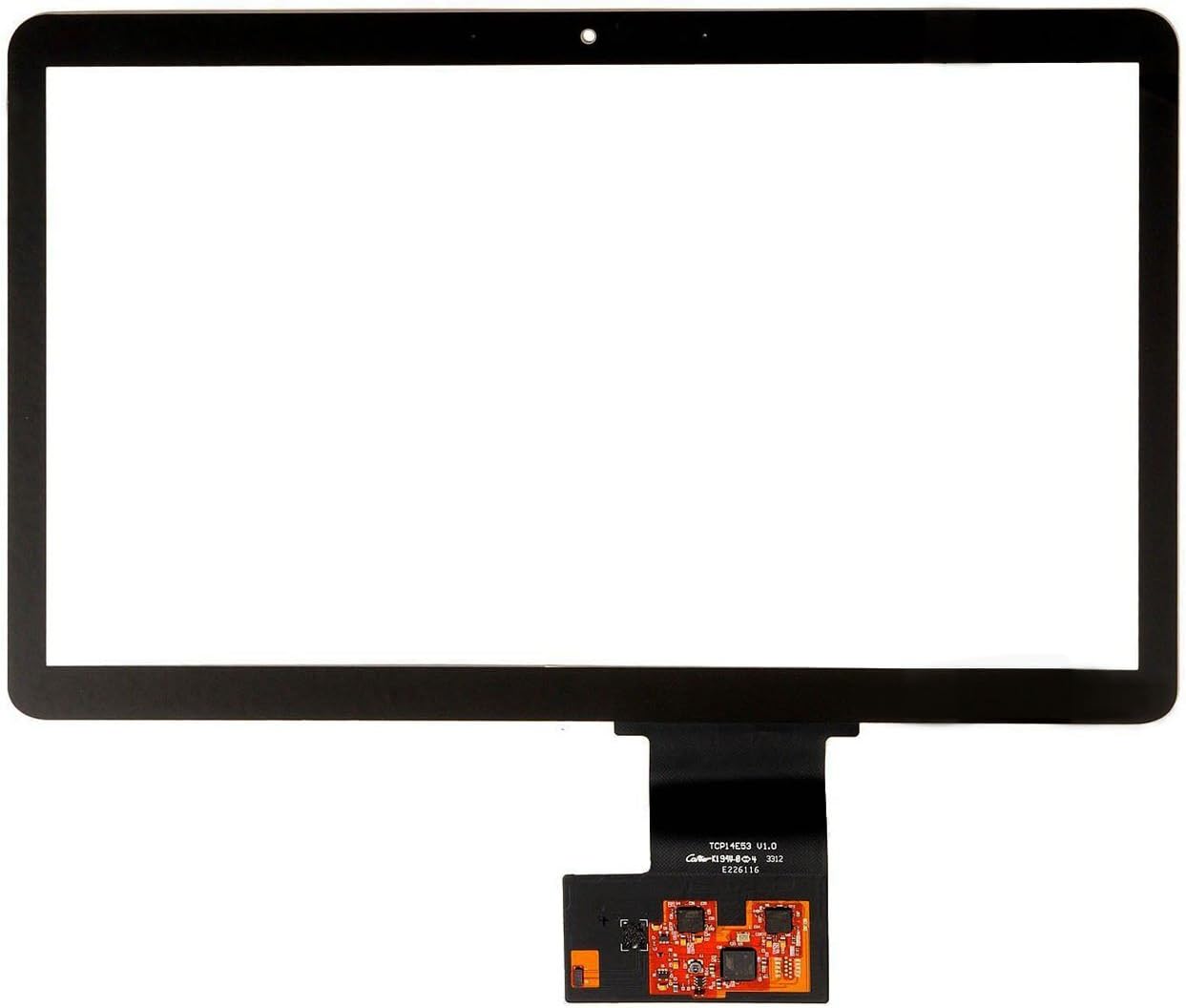 Kreplacement 14" Touch Digitizer Glass Touch Screen Replacement Panel Sensor for HP Envy 4-1215DX Touchsmart (Non-LCD)