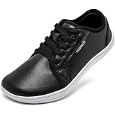 HOBIBEAR Womens Mens Wide Minimalist Barefoot Sneakers Zero Drop Shoes Lightweight Comfortable