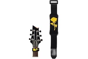 LMWKUN Guitar String Muter Guitar Noise Reducer Dampener Universal Guitar Fretboard Muting Wraps Suitable for Electric Acoustic Classic Guitar Bass Musical Instrument Accessories (rose)