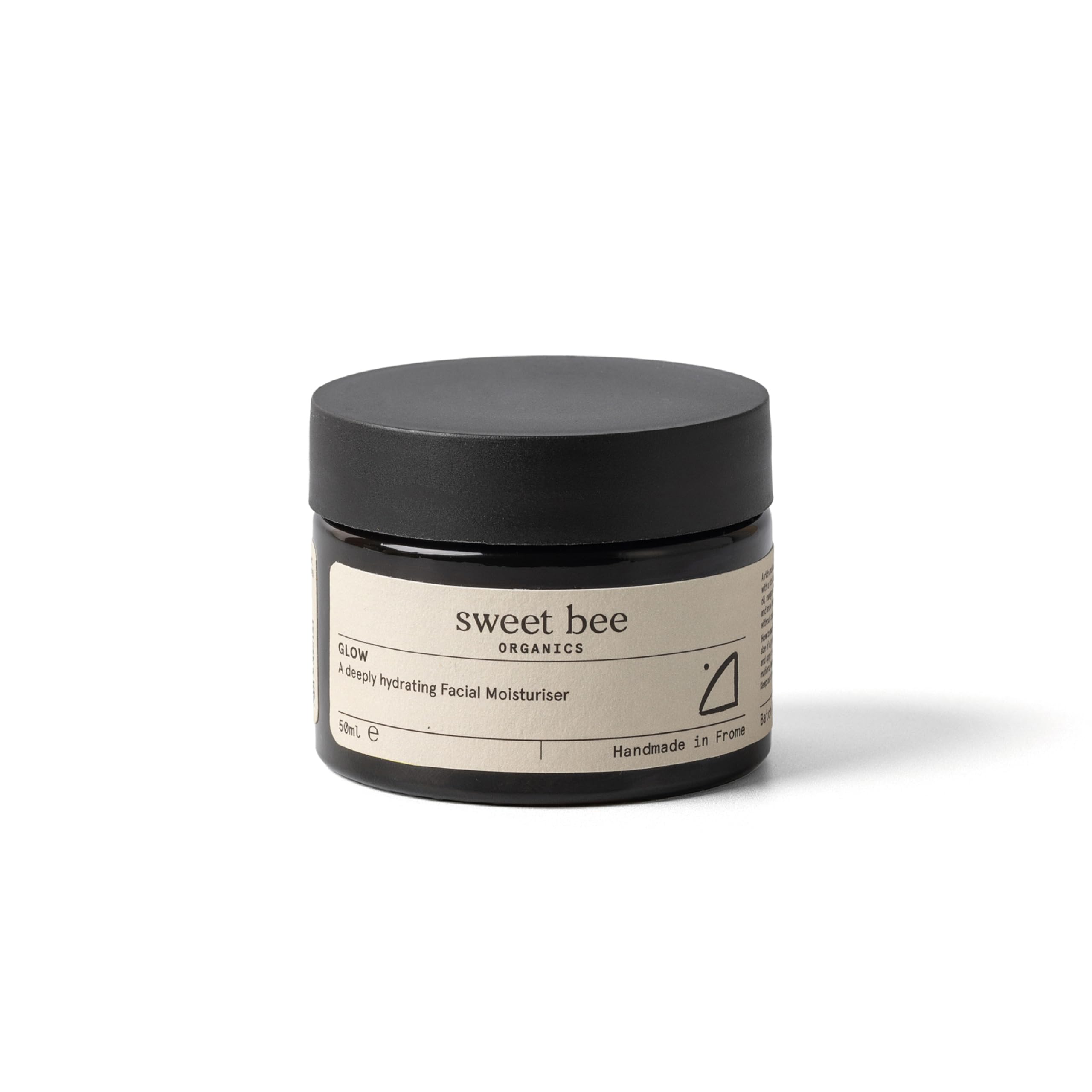Sweet Bee Glow Face Cream | Brightening Tremella Cream Moisturiser with Organic Rosehip Oil | Hydrating Face Moisturiser for Dry Skin and Skin Glow | Nourishing Facial Cream for Smooth Texture | 50ml