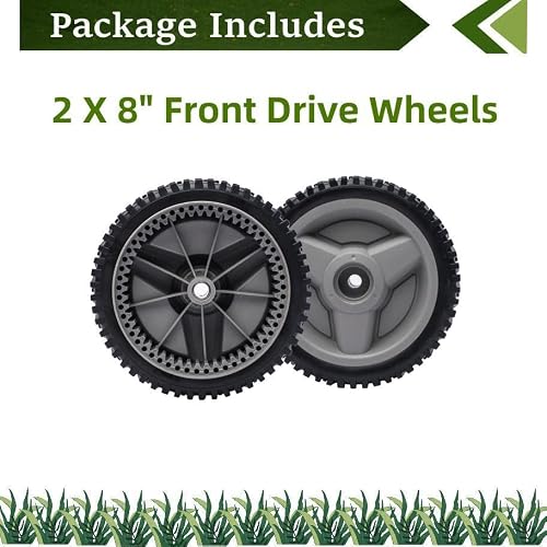 Replacement Push Mower Drive Wheels For Husqvarna – 532401274 – Set Of 2