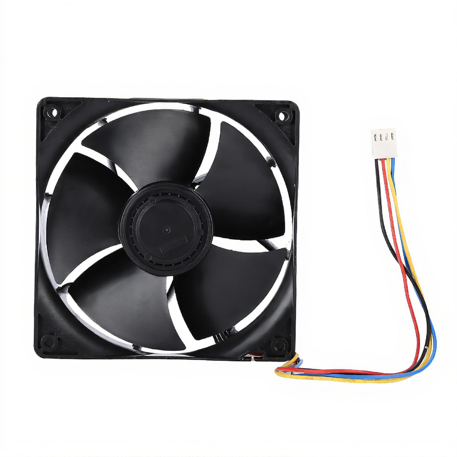 Water Cooling Fan,7000RPM Wind Force 4 PIN Cooling Fan 250.3CFM Fast Heat Dissipation Cooling Fan, for Antminer Mining Computer CPU