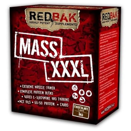 Redbak Mass Gainer Xxxl 3kg Amazon In Health Personal Care