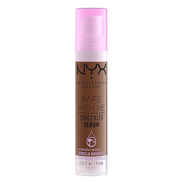 NYX PROFESSIONAL MAKEUP BARE WITH ME CONCEALER SERUM, UP TO 24HR HYDRATION – RICH