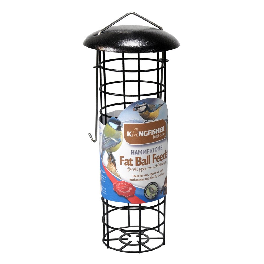 Kingfisher Premium Hammertone Finish Fat Ball Bird Feeder
