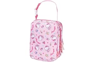 Skater BOMP2-A Diaper Pouch, Carry All Necessary Diaper Changes, Hello Kitty Plush Design, Sanrio