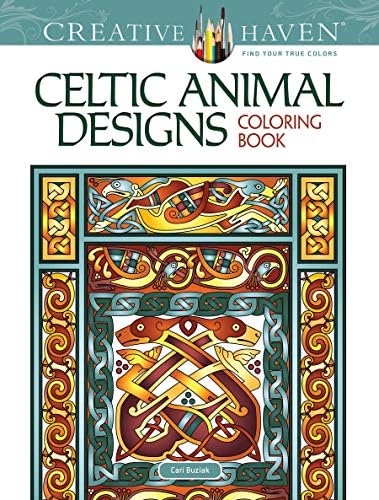 Creative Haven Celtic Animal Designs Coloring Book