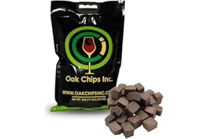 Oak Chips Inc. American Oak Cubes for Brewing - Medium Plus Toast - 2 lbs - Perfect for Aging Wines, Spirits, Beer, and More!