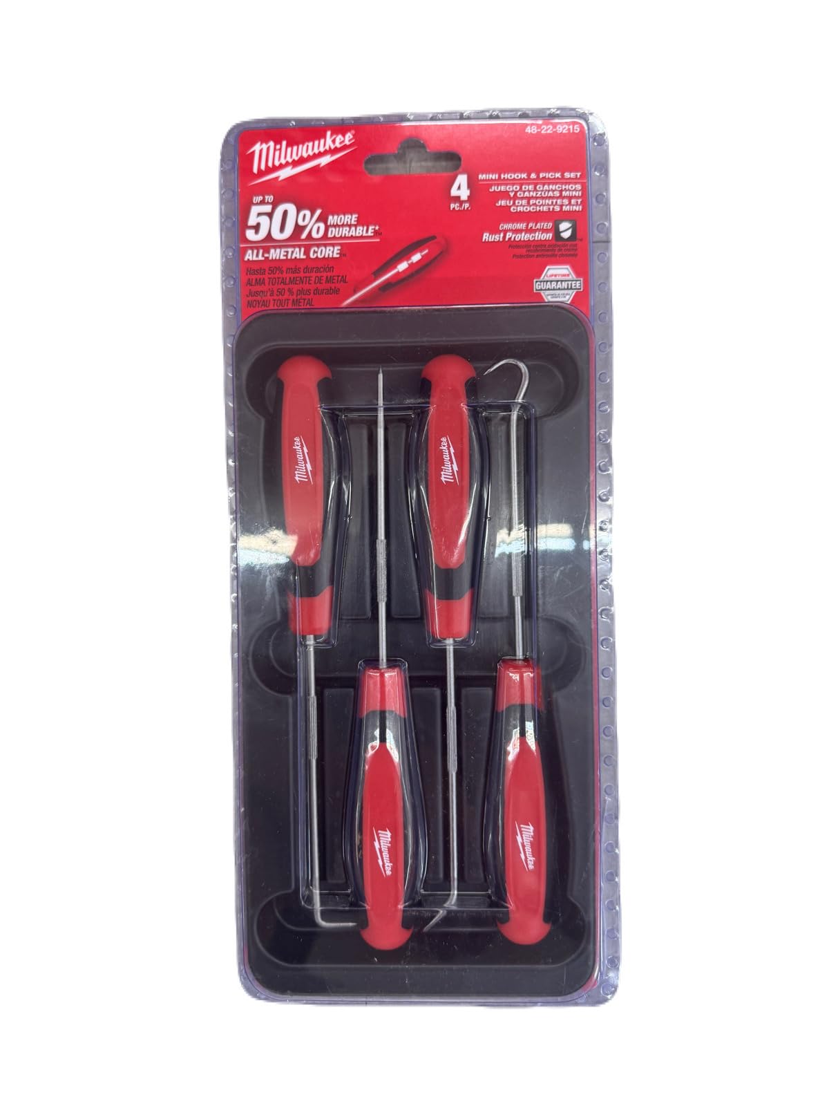 Milwaukee Electric Tools MLW48-22-9215 Hook & Pick Set, Red