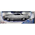 Maisto 1965 Pontiac GTO 1/18 Special Edition DieCast Car (Silver)