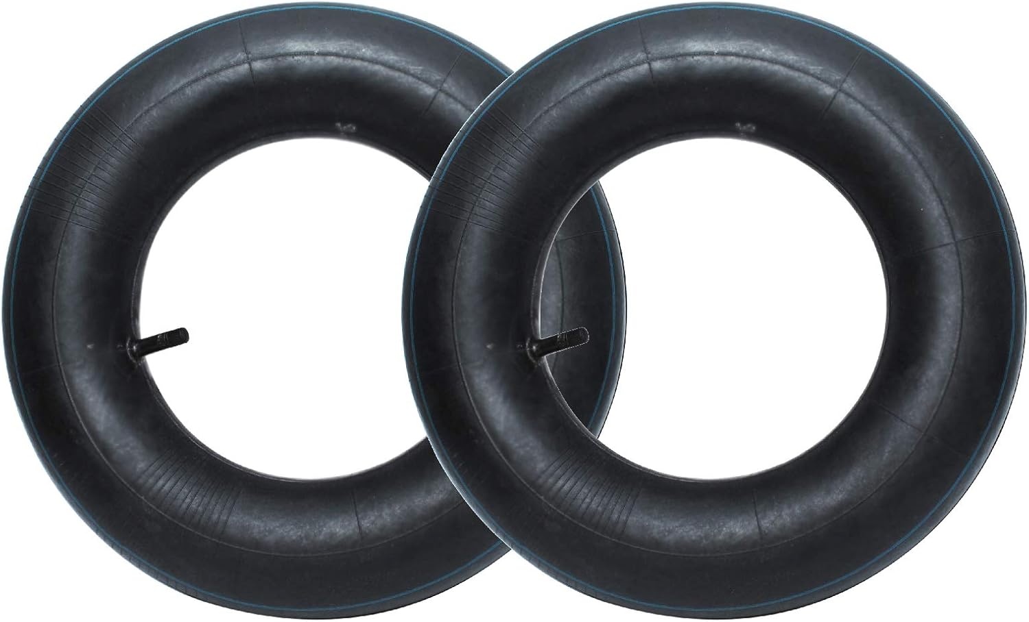 Podoy 4.80/4.00-8 Inner Tube Heavy Duty with Straight TR13 Valve Stem, Using for Used for Wheelbarrows, Garden and Utility Carts, Lawn Mowers, Tractors, Hand Trucks, Trailers(Pack of 2)
