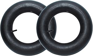Podoy 4.80/4.00-8 Inner Tube Heavy Duty with Straight TR13 Valve Stem, Using for Used for Wheelbarrows, Garden and Utility Carts, Lawn Mowers, Tractors, Hand Trucks, Trailers(Pack of 2)