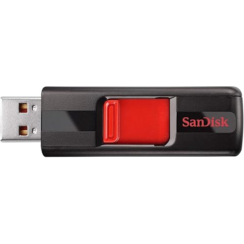 SanDisk 32GB Cruzer USB 2.0 Flash Drive - SDCZ36-032G-B35 Black
